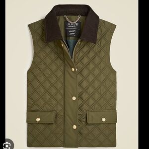 J. Crew Quilted Barn Vest